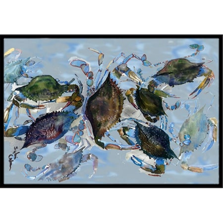 Beyondbasketball Crab Indoor Or Outdoor Mat 18 x 27 in. BE3366143